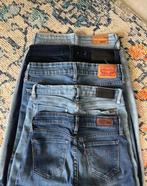 Bundel van 5 Levi’s en calvin klein jeans, Blauw, Ophalen of Verzenden, Zo goed als nieuw, W28 - W29 (confectie 36)