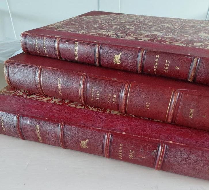 Originele tijdschriften l' illustration eerste wereldoorlog, Verzamelen, Militaria | Algemeen, Overige soorten, Boek of Tijdschrift
