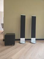 Loewe individual stand sl met Final sub, Subwoofer, Zo goed als nieuw, 120 watt of meer, Ophalen