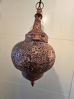 Oude hanglamp met dunne fitting, Ophalen, Gebruikt, Metaal, Minder dan 50 cm