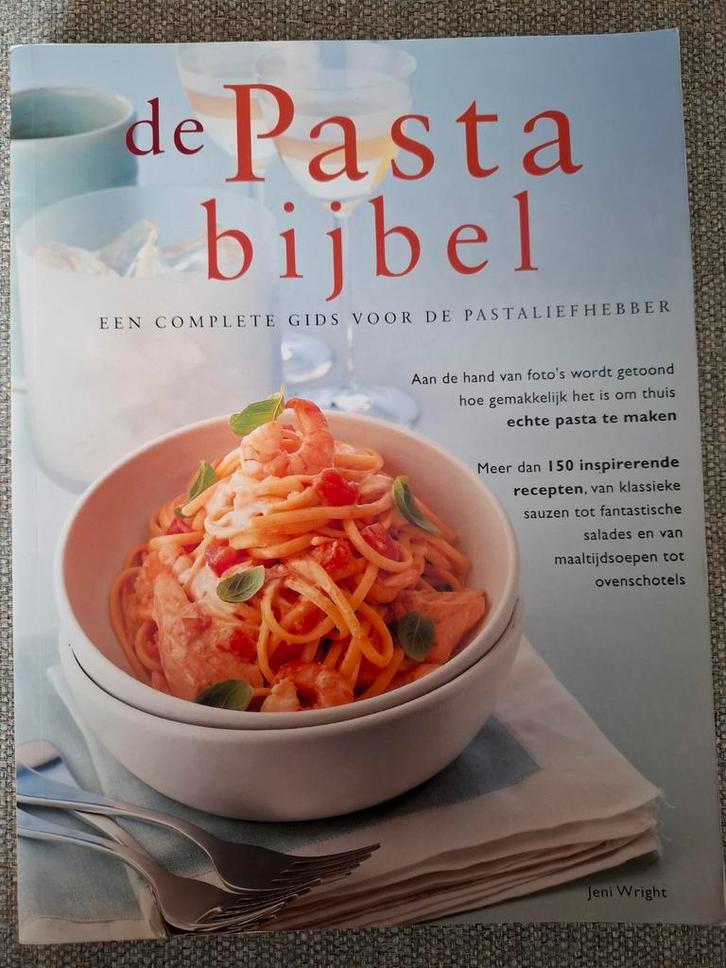De Pasta Bijbel - Kookboek, Boeken, Kookboeken, Gelezen, Voorgerechten en Soepen, Hoofdgerechten, Italië, Vegetarisch, Ophalen of Verzenden