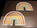 Leuke Kinderbordjes Regenboog Design, Ophalen, Porselein of Keramiek, Schaal, Zo goed als nieuw
