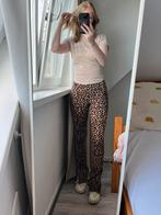 Panter print flair broek, Kleding | Dames, Broeken en Pantalons, Bruin, Ophalen of Verzenden, Zo goed als nieuw, Maat 34 (XS) of kleiner