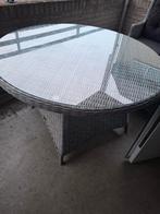 tuintafel Wicker, Ophalen, Gebruikt, Rond, Wicker