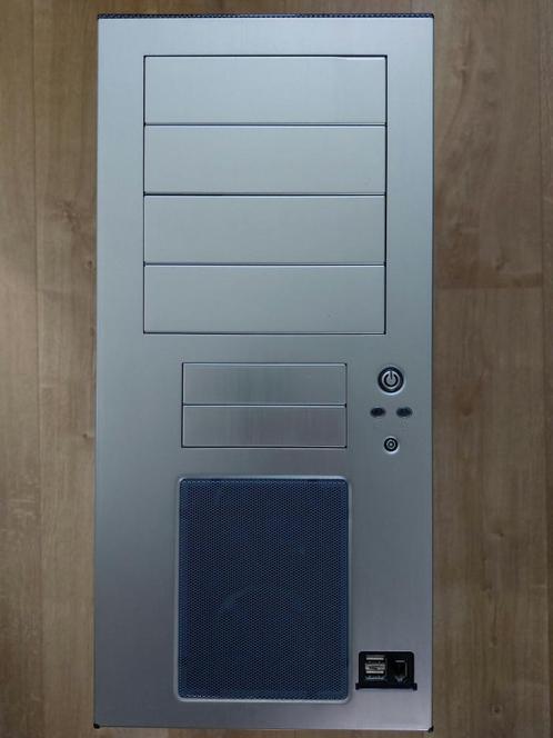 Kingwin KT-424-S ATX-behuizing aluminium, Computers en Software, Computerbehuizingen, Gebruikt, Ophalen