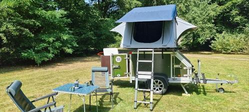 Daktent Trailer Thule Tepui / Fietsendrager / Keuken, Caravans en Kamperen, Tenten, tot en met 3, Zo goed als nieuw, Ophalen