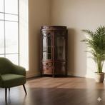 Hoekkast Historisme Mahonie 1870 Art. Nr.: 28018, Antiek en Kunst, Antiek | Meubels | Kasten, Ophalen