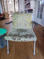 2 Vintage fauteuils Wim Rietveld voor Gispen en Ahrend, Huis en Inrichting, Fauteuils, Ophalen, Metaal, Gebruikt, Minder dan 75 cm