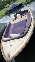 Sloep +/- 5M Incl 9,9pk elektrische start, Watersport en Boten, Kano's, Ophalen, Overige typen, Zo goed als nieuw, Met peddels