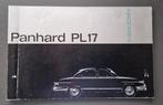 Panhard PL 17 instructie boekje Karel Suyling Citroën DS, Ophalen of Verzenden