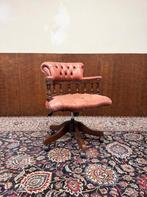 Klassiek Engels Chesterfield Bureaustoel, Antiek en Kunst, Ophalen of Verzenden