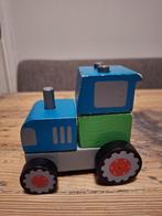 Houten tractor van het merk Hema, Kinderen en Baby's, Speelgoed | Houten speelgoed, Ophalen of Verzenden, Gebruikt
