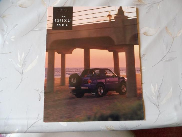 Iuszu Amigo 1993, Boeken, Auto's | Folders en Tijdschriften, Zo goed als nieuw, Overige merken, Verzenden