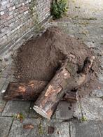 Gratis tuingrond & hout boomstammen, Tuin en Terras, Ophalen, Tuinaarde