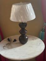 Showroom modellen  houten lampen met kap en snoer nieuw, 50 tot 75 cm, Nieuw, Ophalen of Verzenden, Modern