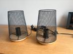 2 lampjes nachtkastje, Ophalen of Verzenden, Zo goed als nieuw, Minder dan 50 cm
