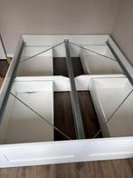 Ikea Brimnes bed wit 160x200 incl. lattenbodem, Ophalen, Wit, Tweepersoons, Zo goed als nieuw