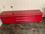 Ikea meubel Besta burs rood, Huis en Inrichting, Kasten | Dressoirs, 25 tot 50 cm, Gebruikt, Ophalen of Verzenden