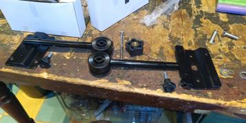 2 monitor steunen geheel compleet voor luidsprekers stereo  beschikbaar voor biedingen