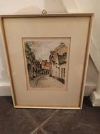 Schilderij Maastricht, Ophalen