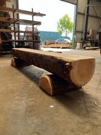strak - leuk- boomstambankje van 170cm, Ophalen, 125 cm of meer, Rond, Nieuw