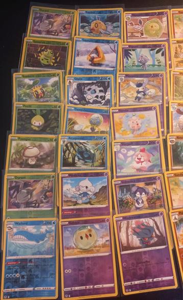 Pokemonkaartjes. Silver Tempest. Reverseholo 55stuks beschikbaar voor biedingen