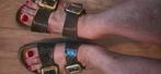 Birckenstock 1 maand oud bruinachtig reptiel, Bruin, Ophalen of Verzenden, Birkenstock, Sneakers of Gympen