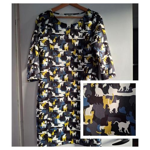 ANNA van Toor kat/ poes jurkje mt: S, Kleding | Dames, Jurken, Zo goed als nieuw, Maat 36 (S), Boven de knie, Ophalen of Verzenden
