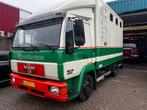 Nette MAN paardenauto / horsetruck, Euro 2, MAN, Wit, Bedrijf