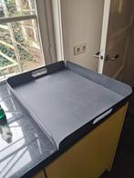 Metalen dienblad., Huis en Inrichting, Woonaccessoires | Dienbladen, Ophalen of Verzenden, Zo goed als nieuw, Rond, Metaal