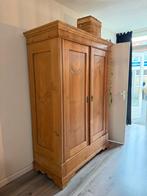 Vintage houten kast - omgebouwd tot plankenkast, Huis en Inrichting, Kasten | Kledingkasten, Ophalen, Met plank(en), Gebruikt