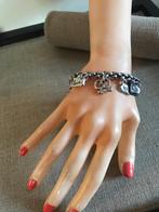 Uno de 50 (26) (95,- = 49,50) schakel-vlecht armband Lakilov, Overige materialen, Nieuw, Ophalen of Verzenden, Met bedels of kralen
