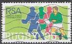 ZUID-AFRIKA Stand.Postage zegel World Cup Rugby 1995, Verzenden, Gestempeld, Sport