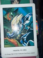 Dragon Ball Z - Vegeta vs Cell kaart, Ophalen of Verzenden, Gebruikt, Plaatje