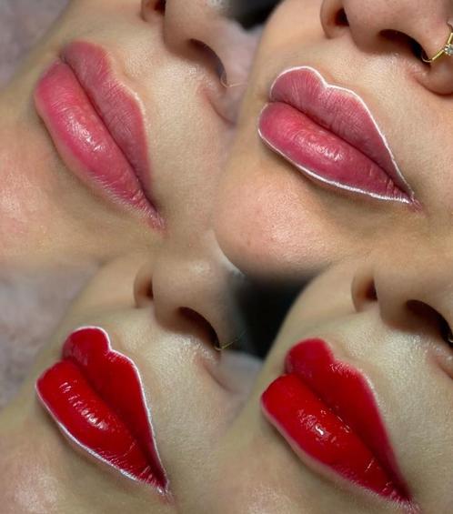 Henna lips, Hobby en Vrije tijd, Feestartikelen, Nieuw, Overige typen, Overige, Ophalen of Verzenden