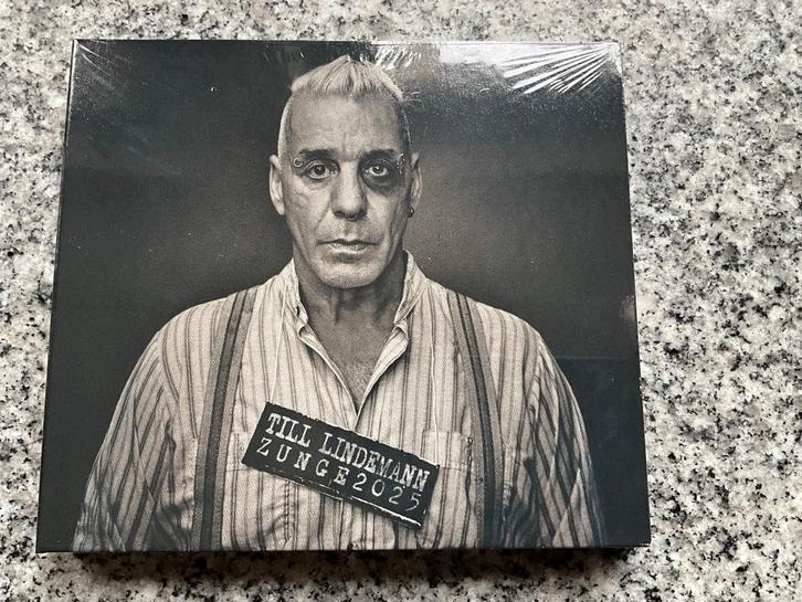 Dubbel Cd Zunge 2025  van Till Lindemann (Zanger Rammstein), Cd's en Dvd's, Cd's | Hardrock en Metal, Nieuw in verpakking, Ophalen of Verzenden