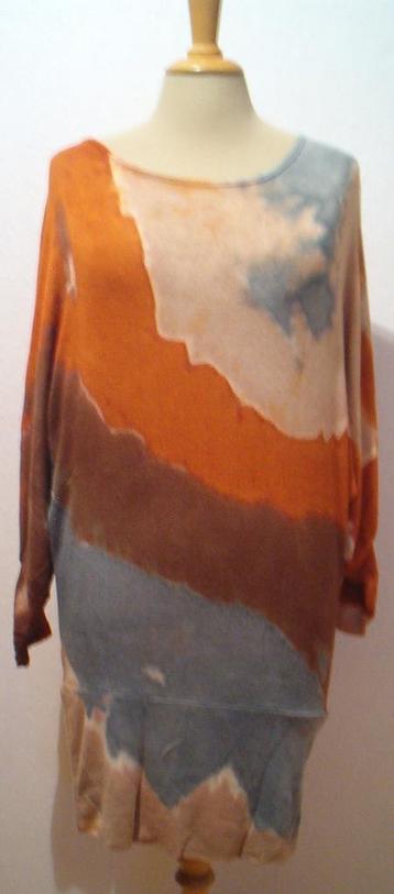 Tye and dye mooi Ibiza look print tuniek/jurkje! L beschikbaar voor biedingen