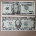 2 x 20 dollars USA set nr.2, Postzegels en Munten, Bankbiljetten | Amerika, Setje, Ophalen of Verzenden, Noord-Amerika