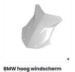 BMW R 1250 GS origineel hoog windscherm Transparant, Zo goed als nieuw