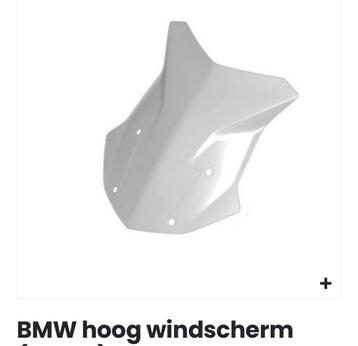 BMW R 1250 GS origineel hoog windscherm Transparant 