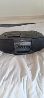 Sony CFD-714 Boombox - Radio/CD/Cassette, Audio, Tv en Foto, Radio's, Ophalen of Verzenden, Gebruikt, Radio, Met cd-speler