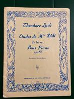 Théodore Lack - Etudes de Mlle Didi, Piano, Op. 85, Klassiek, Ophalen of Verzenden, Zo goed als nieuw, Artiest of Componist