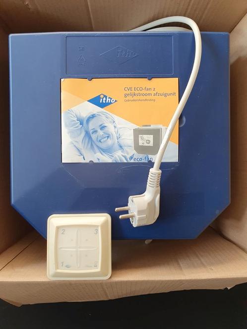 ITHO CVE ecofan 2 met afstandsbediening, Doe-het-zelf en Verbouw, Ventilatie en Afzuiging, Zo goed als nieuw, Ophalen of Verzenden