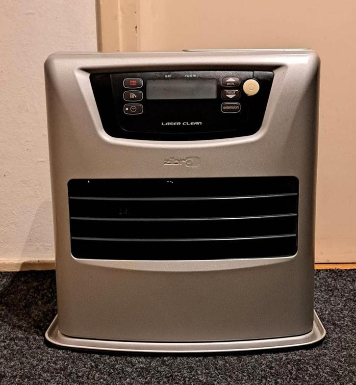 Zibro / Qlima Laser Petroleumkachel 150 m3 / 3,7 kW, Huis en Inrichting, Kachels, Zo goed als nieuw, Vrijstaand, Petroleumkachel