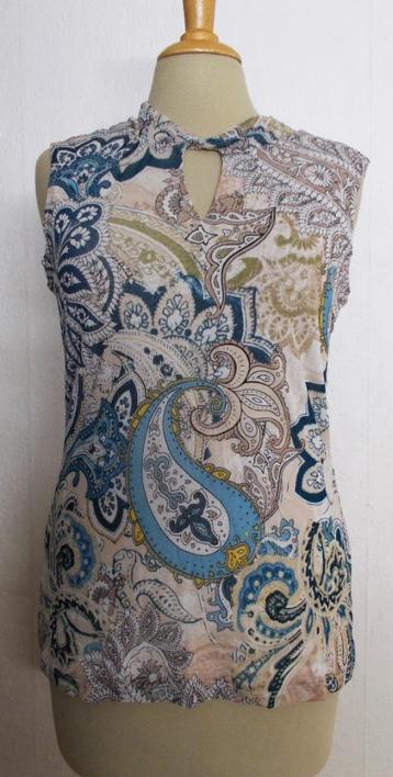 Mooie stretch batik print top van Comma.! L beschikbaar voor biedingen