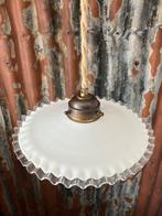 Franse Hanglamp Piecrust Antiek, Ophalen of Verzenden