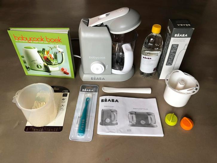 Béaba Babycooker complete 4-in-1 set — bijna nieuw, Kinderen en Baby's, Babyvoeding en Toebehoren, Zo goed als nieuw, Overige typen