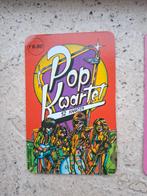 Popkwartet Peter Pontiac muziekexpress nieuwstaat, Ophalen of Verzenden, Speelkaart(en)