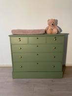 Vintage baby commode groen, Ophalen, 50 tot 70 cm, Opstaande rand, 90 tot 105 cm