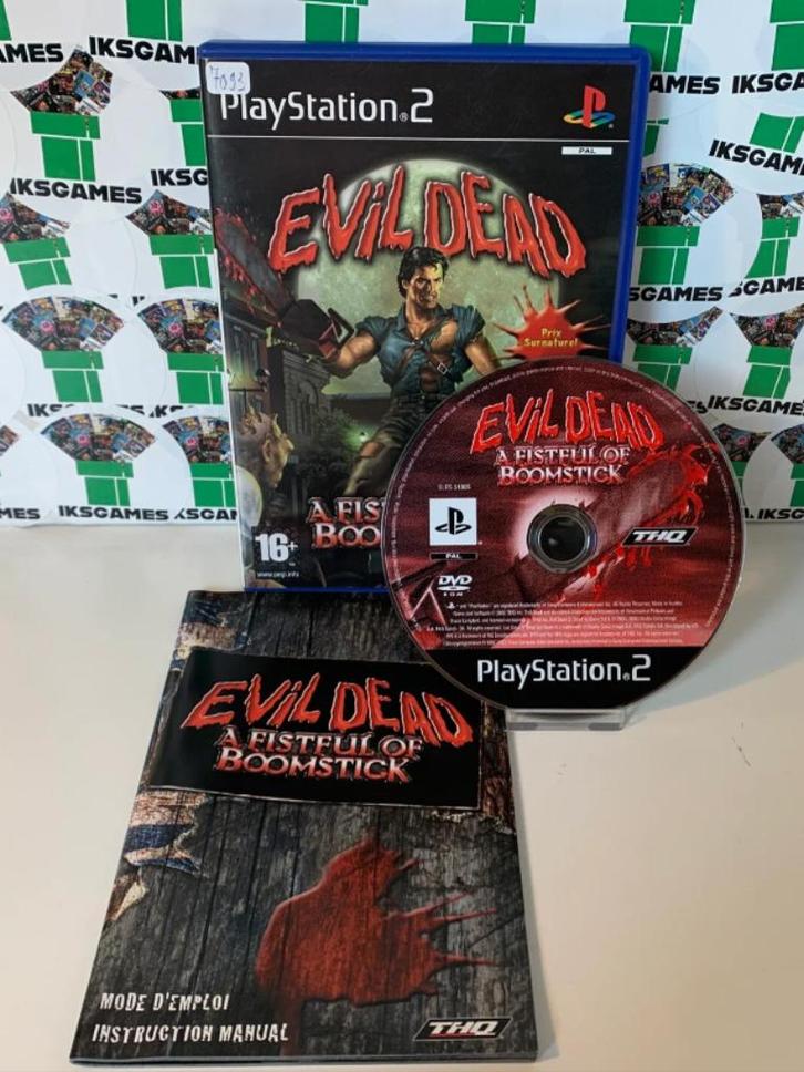 Evil Dead A Fistful of Boomstick - PS2 - Iksgames, Spelcomputers en Games, Games | Sony PlayStation 2, Zo goed als nieuw, Avontuur en Actie